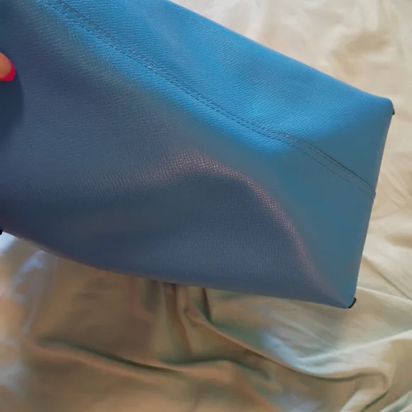 Coach Reversible Tote Vibrant BlueTo Soft Black&Gray NWOT Perfect 2in1 Bag - Picture 8 of 16